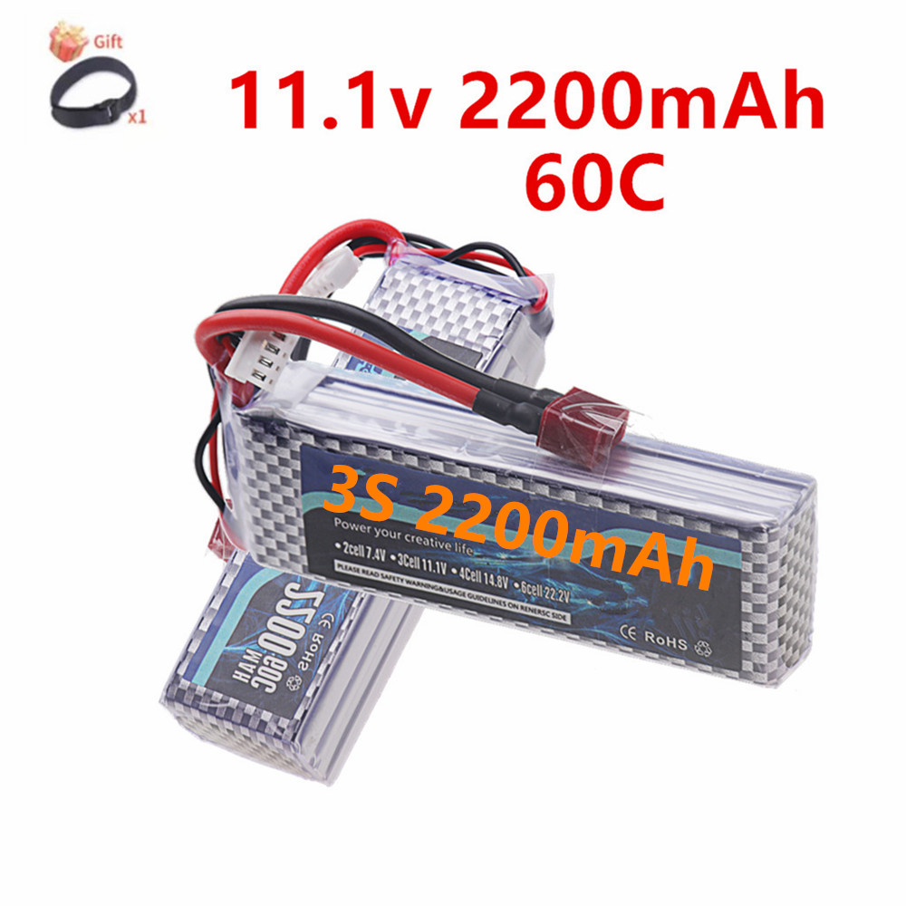 Rc Helicopter Coaxial - 3S 11.1V Lipo Batterij Deans T/XT60