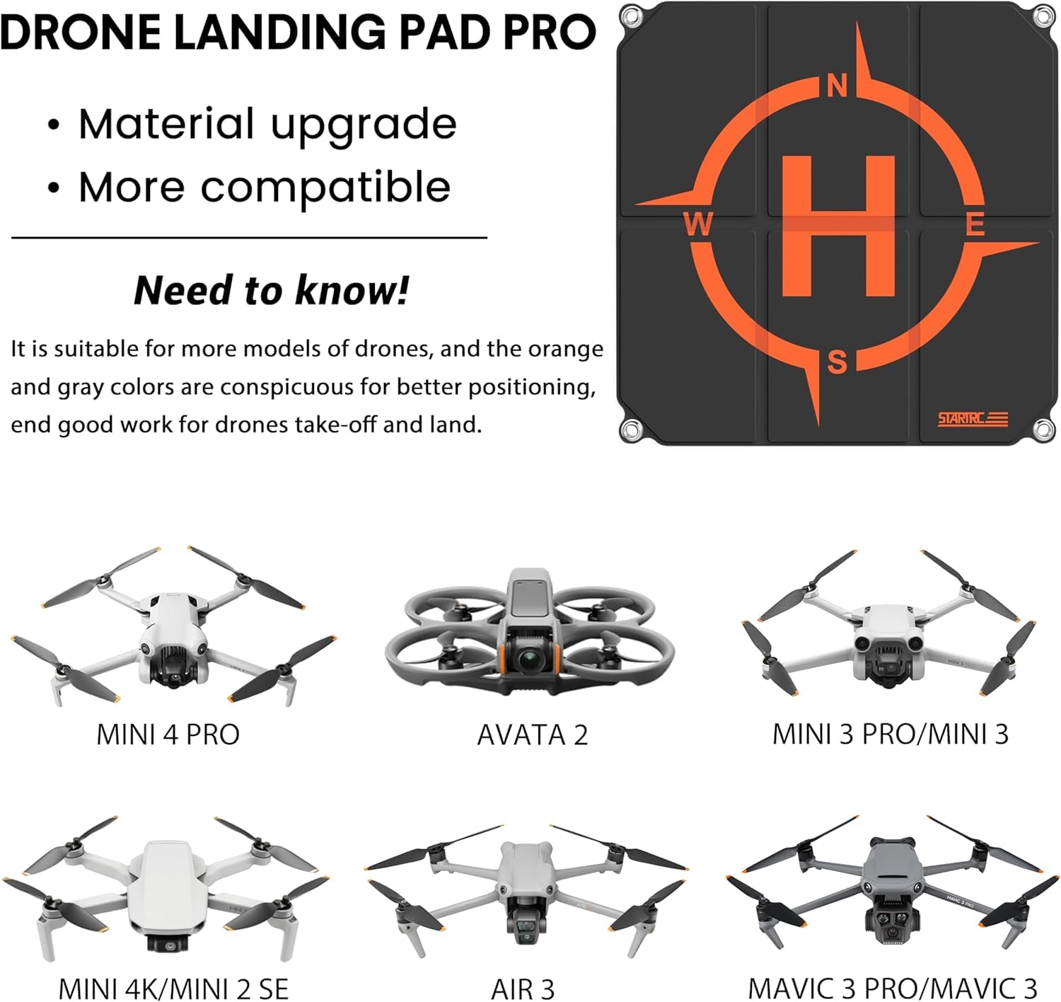 STARTRC Drone Landing Pad, Uni - Dji Drone Air 3 recensie en prijs