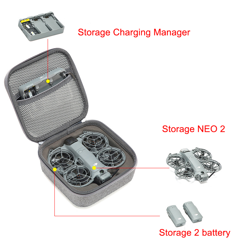 Draagtas voor DJI Neo 2 RC N3  - Rc Helicopter Bag recensie en prijs